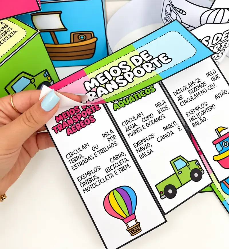Kit Meios de Transporte — imagem 5