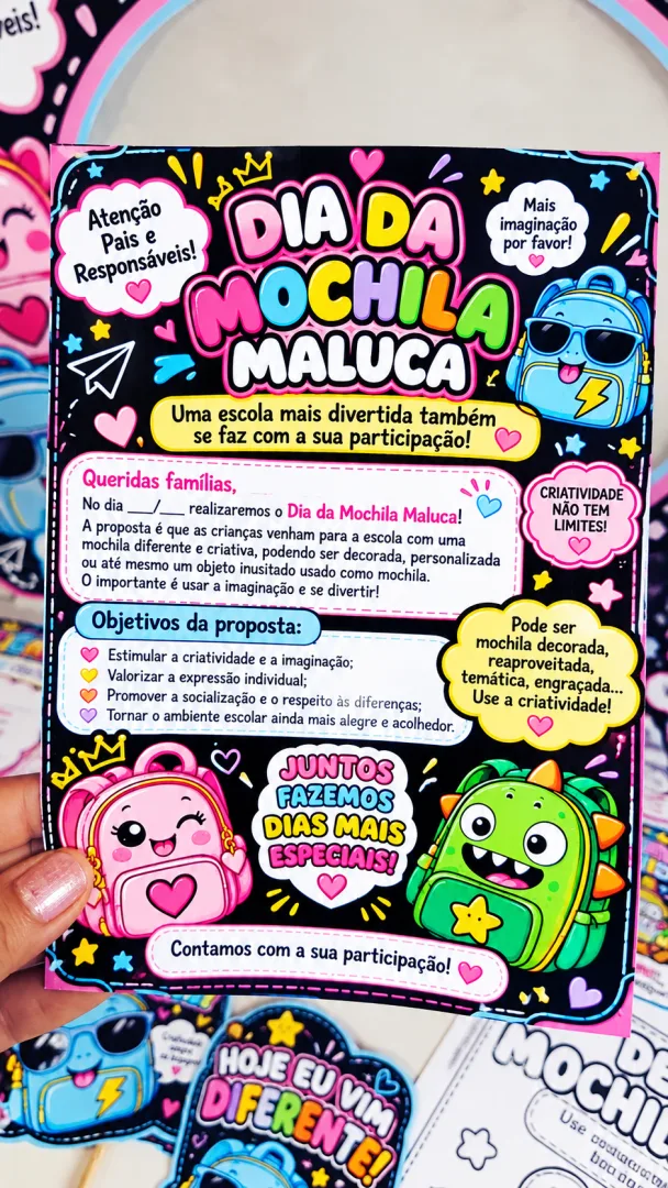 Kit Mochila Maluca – Atividades e Desafios para Anos Iniciais em PDF! — imagem 3