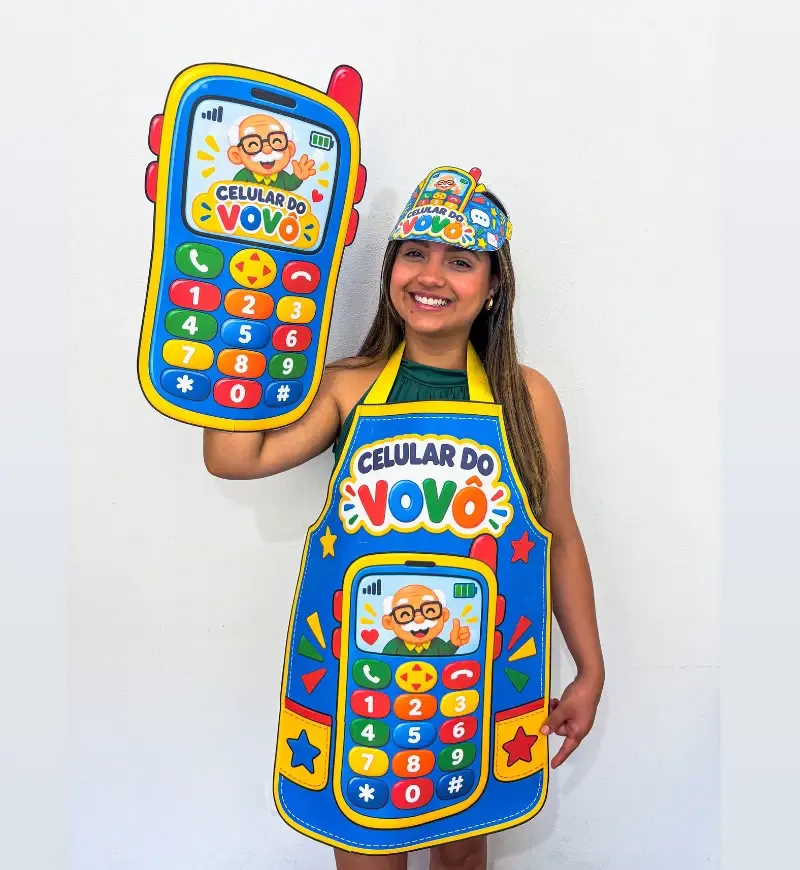 Kit Musical Celular do Vovô - PDF Educação Infantil — imagem 2