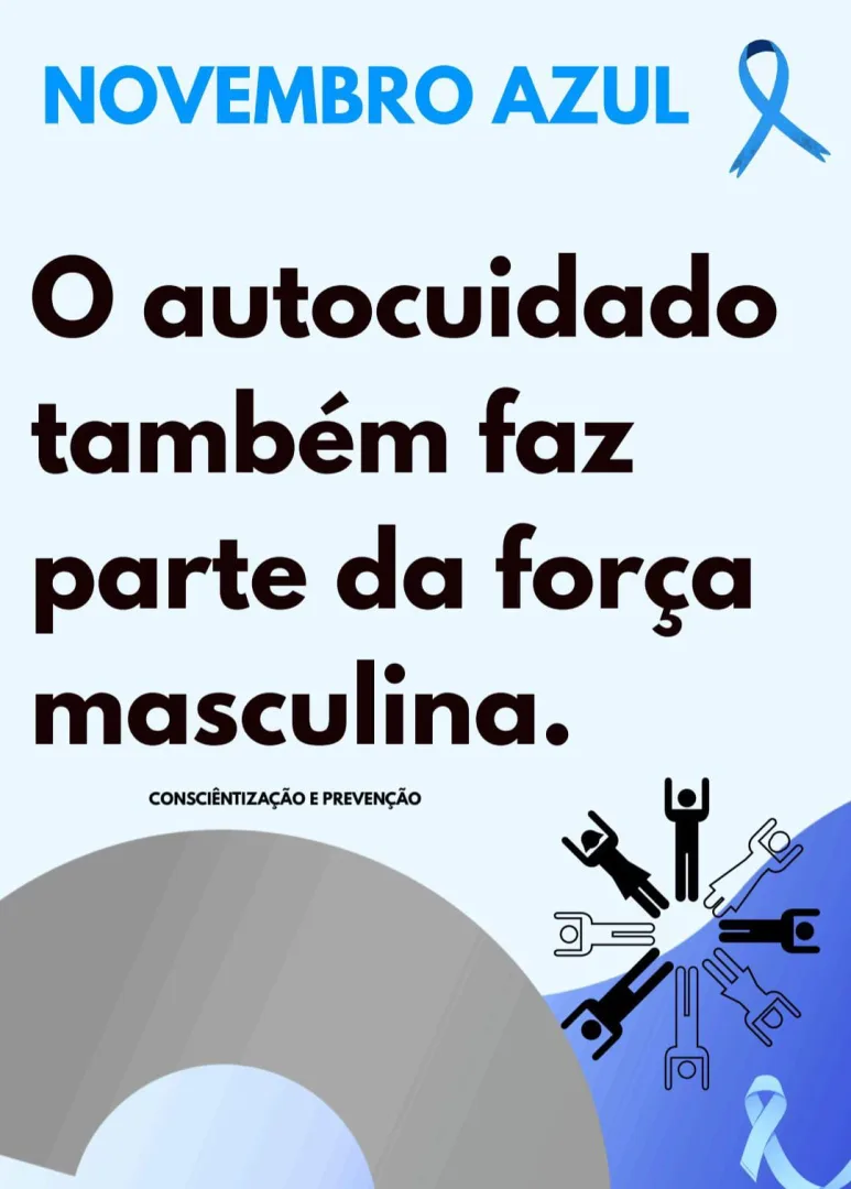 Kit Novembro Azul Educação Infantil: Cartazes Prontos para Imprimir (12 Páginas A4) — imagem 3