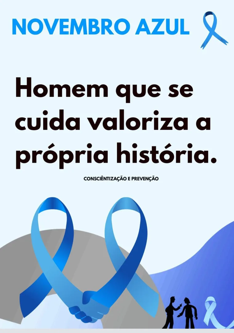 Kit Novembro Azul Educação Infantil: Cartazes Prontos para Imprimir (12 Páginas A4) — imagem 2