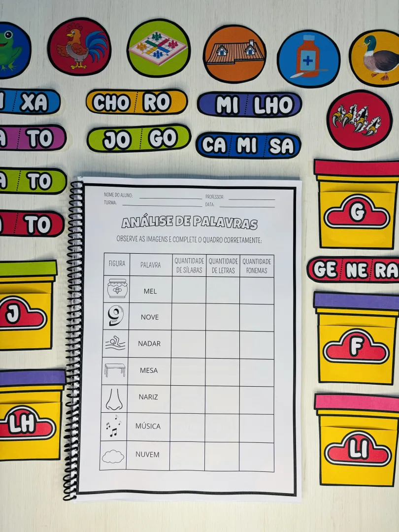 Kit ortografia e fonema em PDF- Alfabetização  — imagem 4