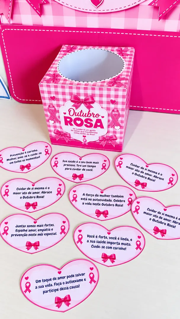 Kit Outubro Rosa – Cuidar É Um Ato De Amor Em PDF ! — imagem 2