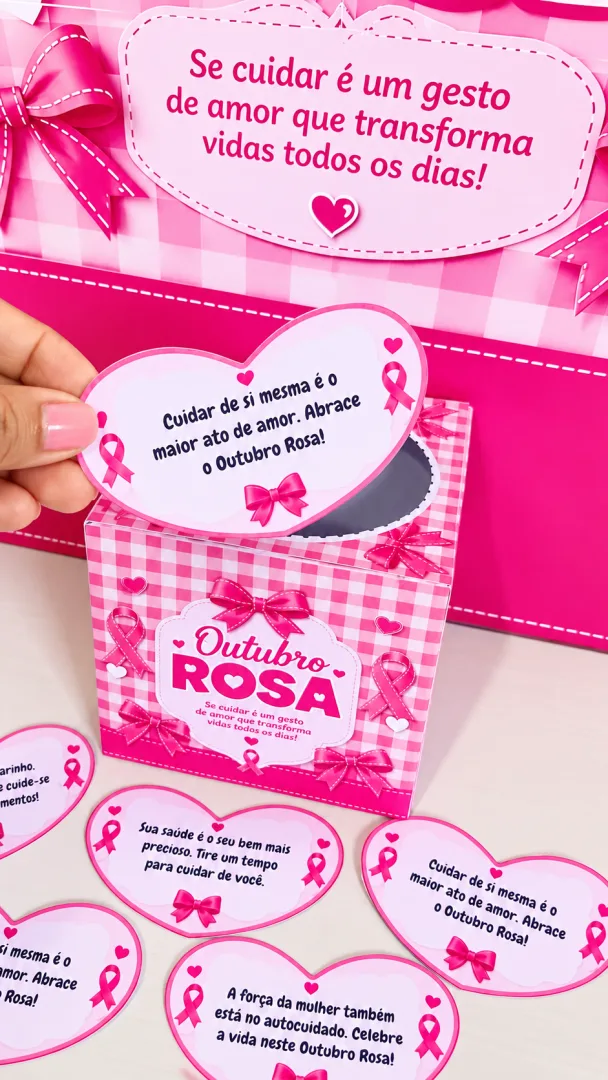 Kit Outubro Rosa – Cuidar É Um Ato De Amor Em PDF ! — imagem 4