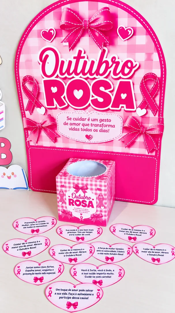 Kit Outubro Rosa – Cuidar É Um Ato De Amor Em PDF ! — imagem 5