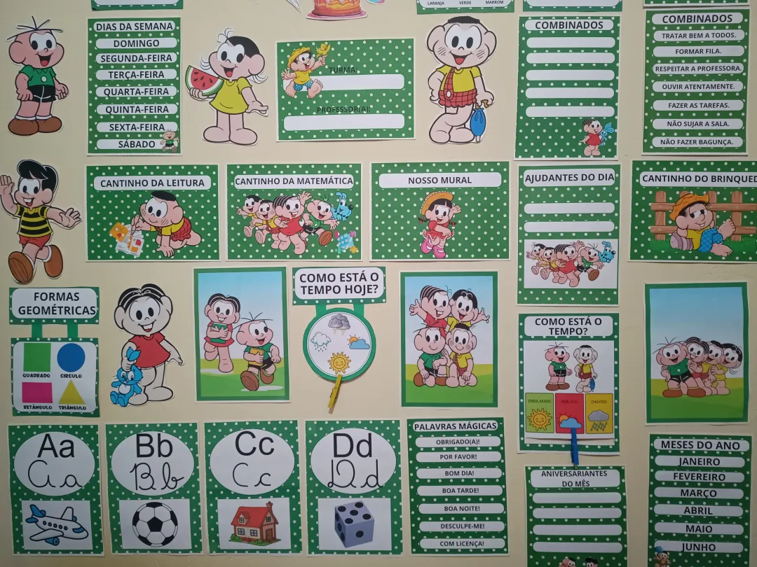 kit PAINÉIS TURMA DA MÔNICA — imagem 2