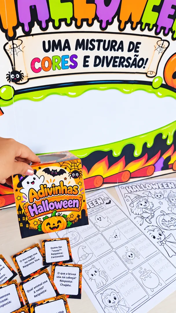 Kit Pedagógico Halloween Educação Infantil PDF — imagem 2