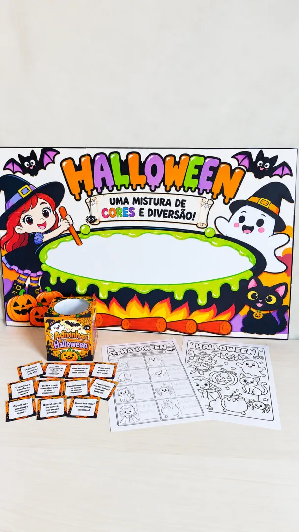 Kit Pedagógico Halloween Educação Infantil PDF — imagem 3