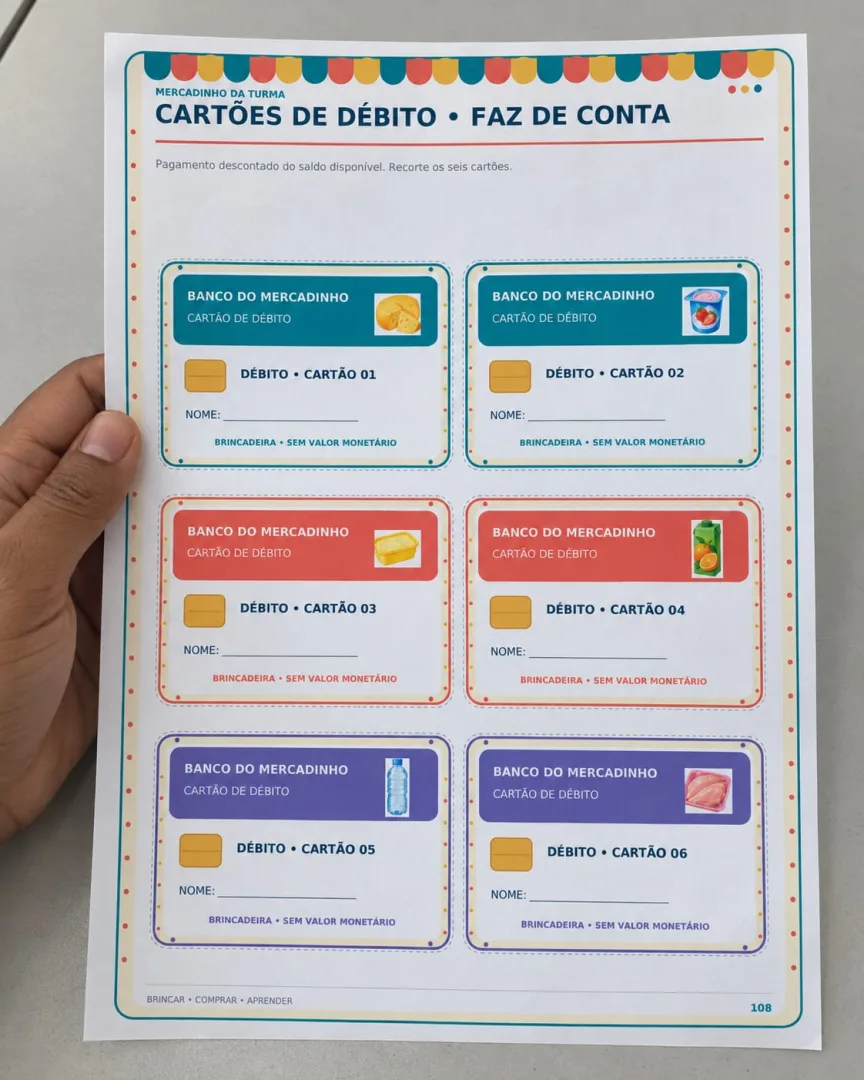 Kit Pedagógico Mercadinho da Turma Matemática - Educação infantil PDF — imagem 5