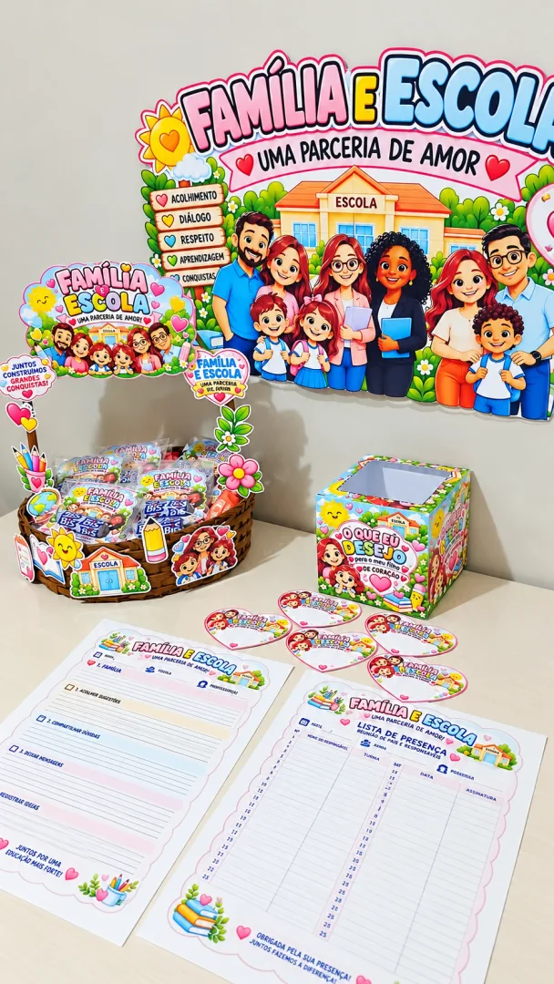 Kit Pedagógico Reunião de Pais e Responsáveis PDF - Educação infantil — imagem 6