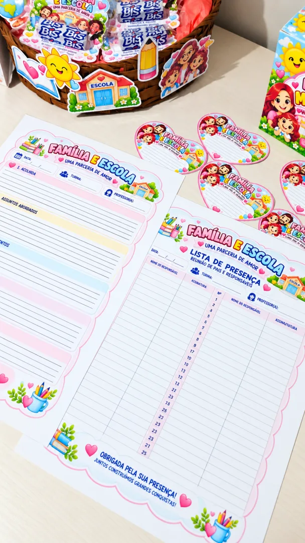 Kit Pedagógico Reunião de Pais e Responsáveis PDF - Educação infantil — imagem 5