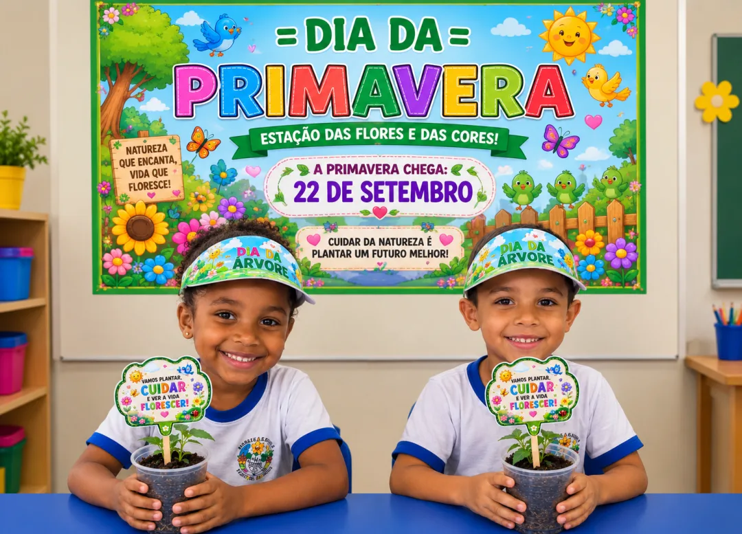KIT PRIMAVERA - Educação Infantil - PDF - 9 folhas — imagem 3