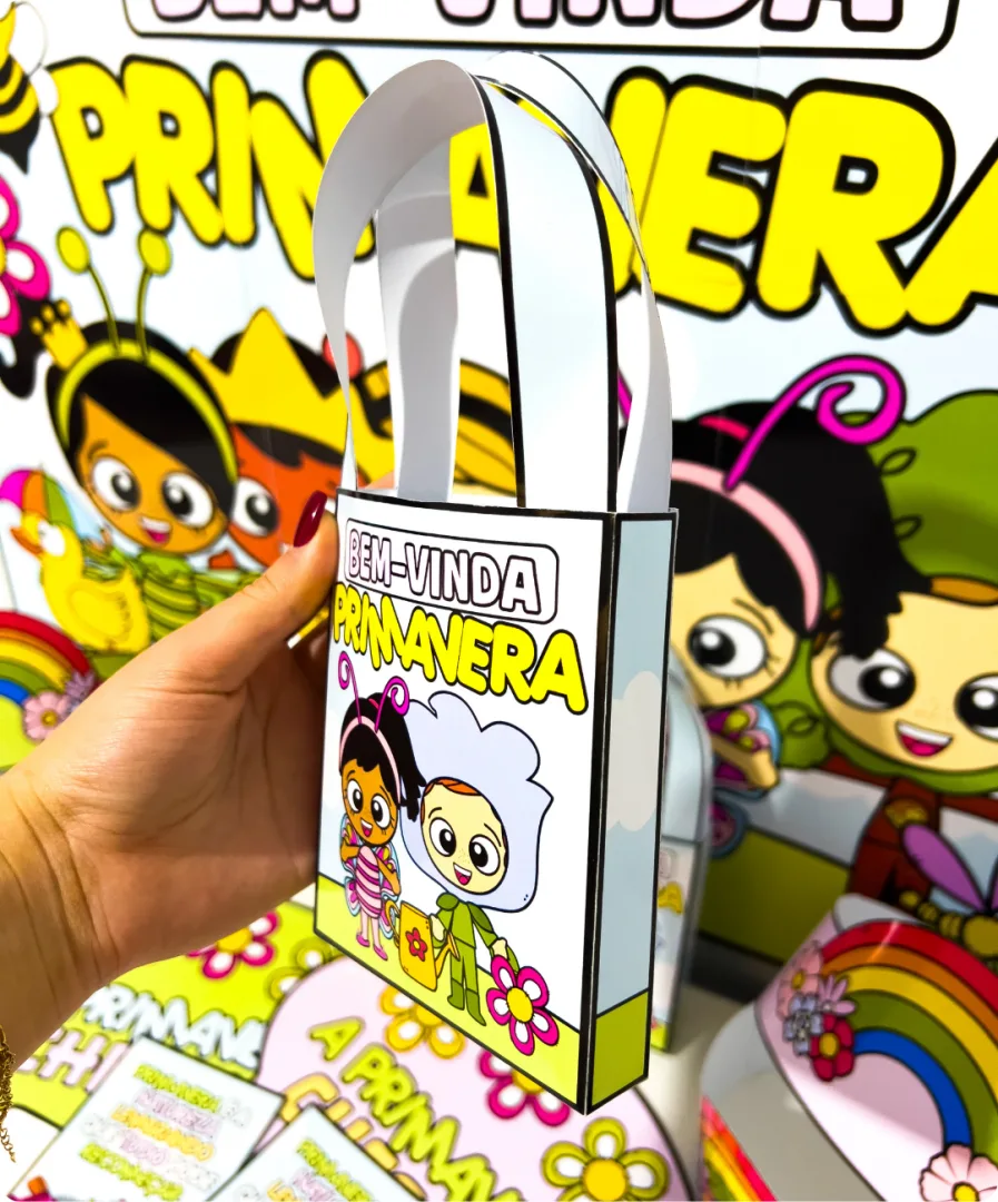 KIT PRIMAVERA - PAINEL+LEMBRANCINHAS — imagem 3