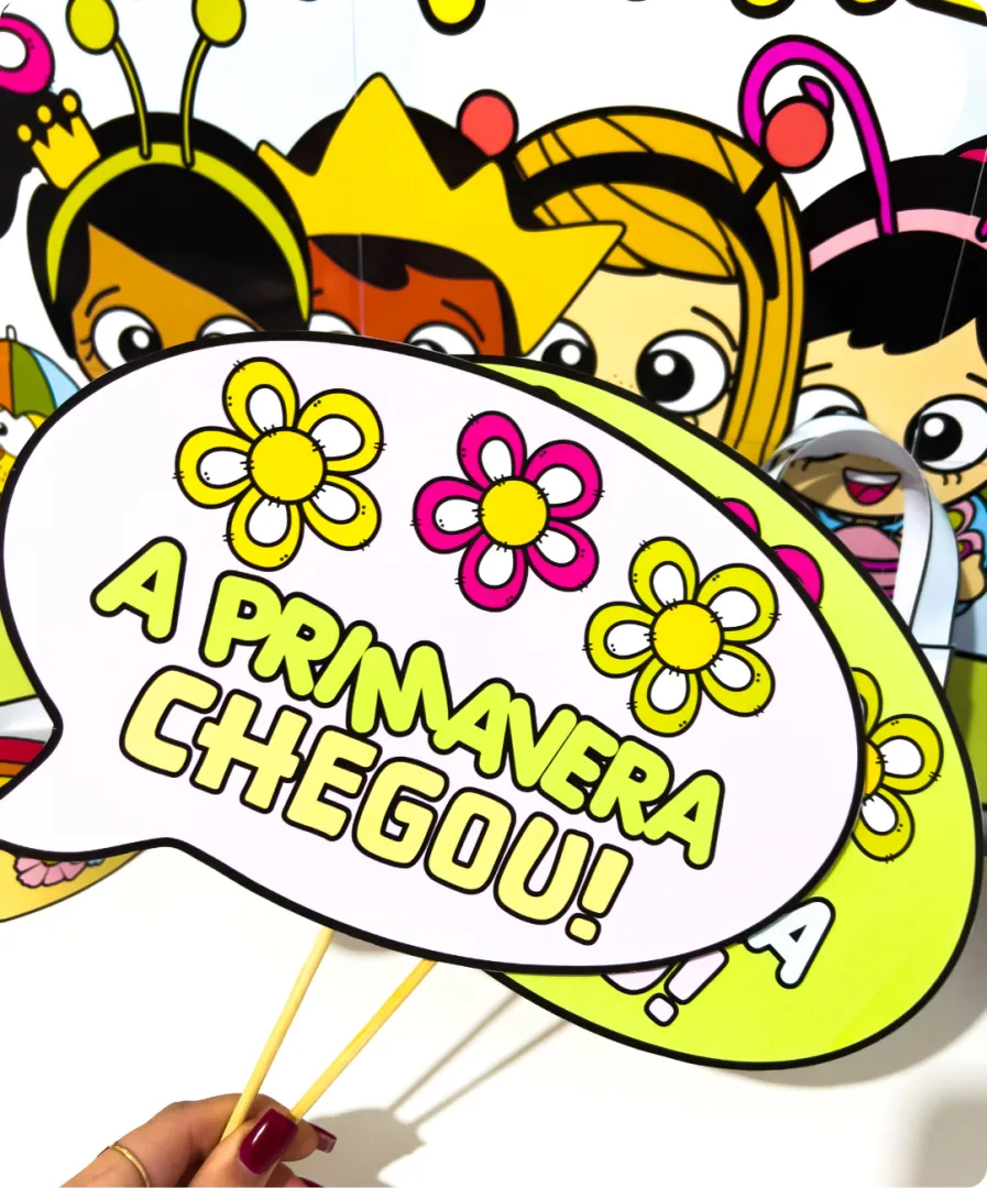 KIT PRIMAVERA - PAINEL+LEMBRANCINHAS — imagem 4