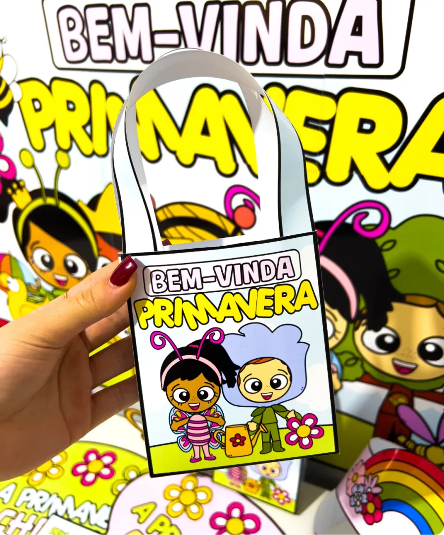 KIT PRIMAVERA - PAINEL+LEMBRANCINHAS — imagem 6