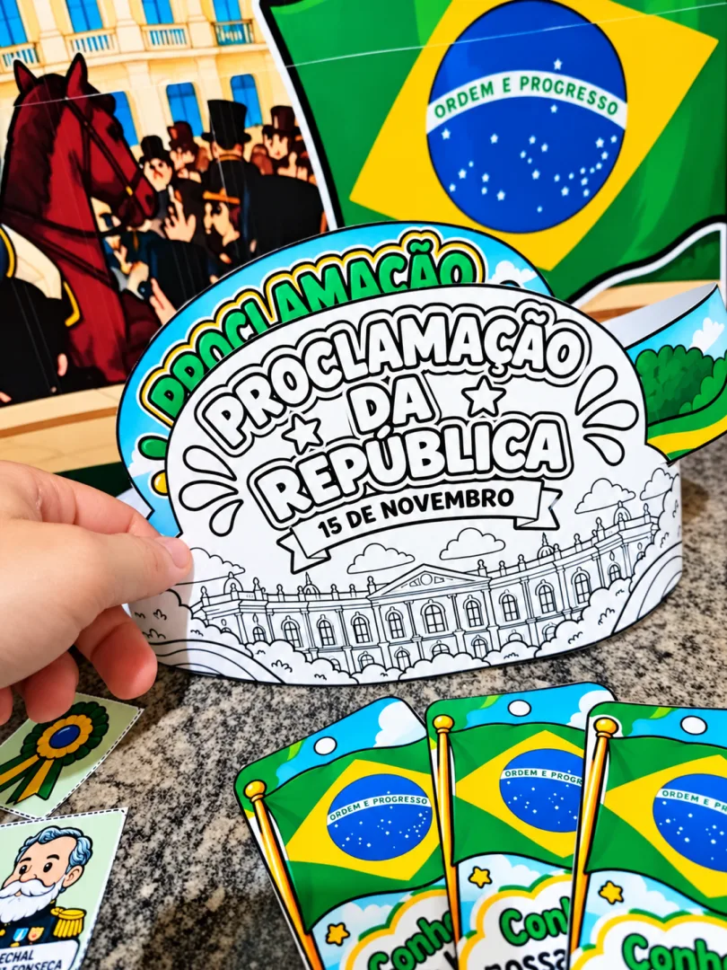 Kit Proclamação da República 1º ao 5º Ano em PDF — imagem 4