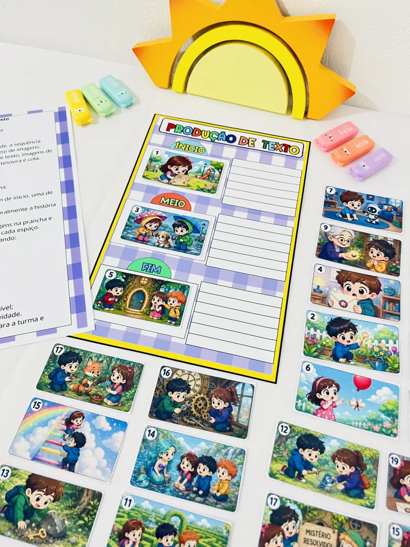 ✍️ Kit Produção de Texto — Início, Meio e Fim✍️ — imagem 3