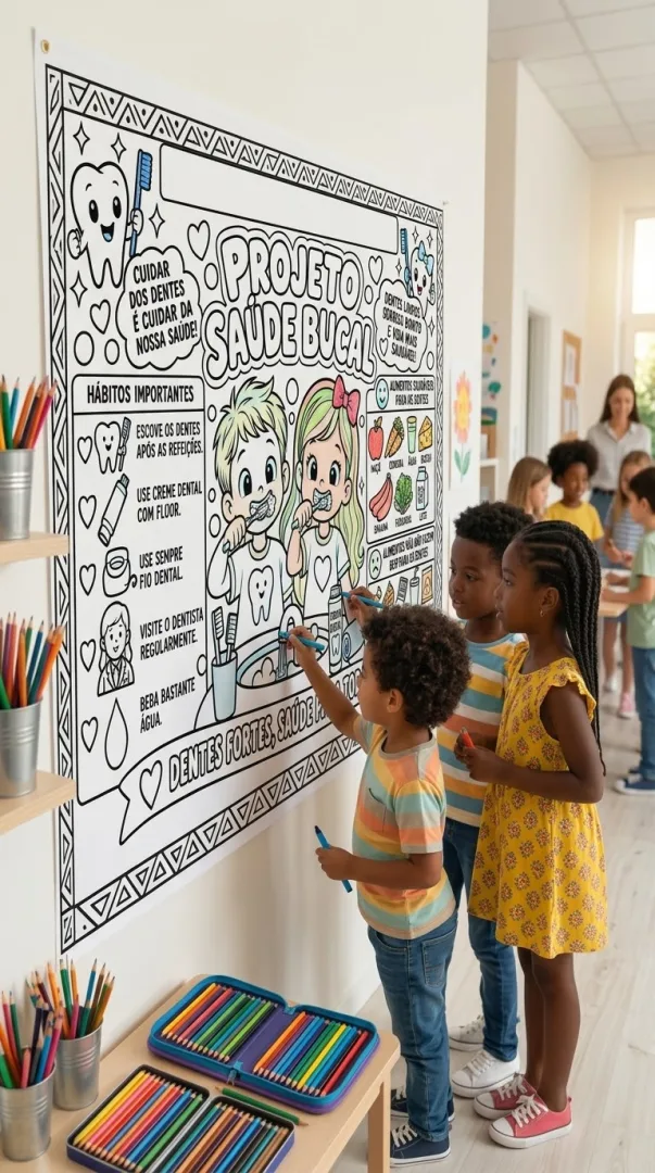Kit Projeto Saúde Bucal - Educação Infantil e fundamental -PDF — imagem 2