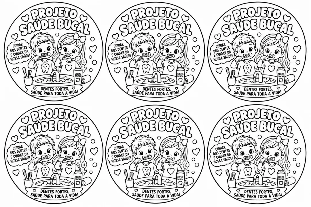 Kit Projeto Saúde Bucal - Educação Infantil e fundamental -PDF — imagem 3