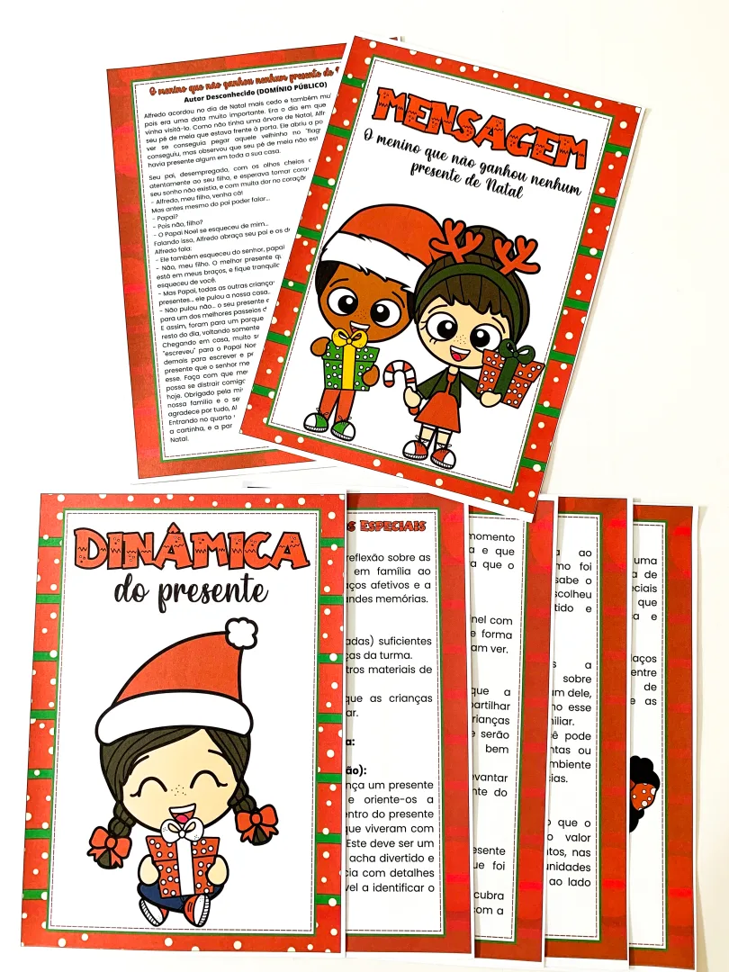 Kit Reunião de Pais de Natal – Material Escolar Completo em PDF — imagem 2