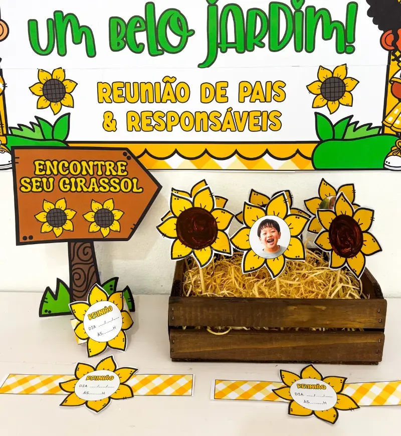 Kit Reunião de Pais - Girassol — imagem 2