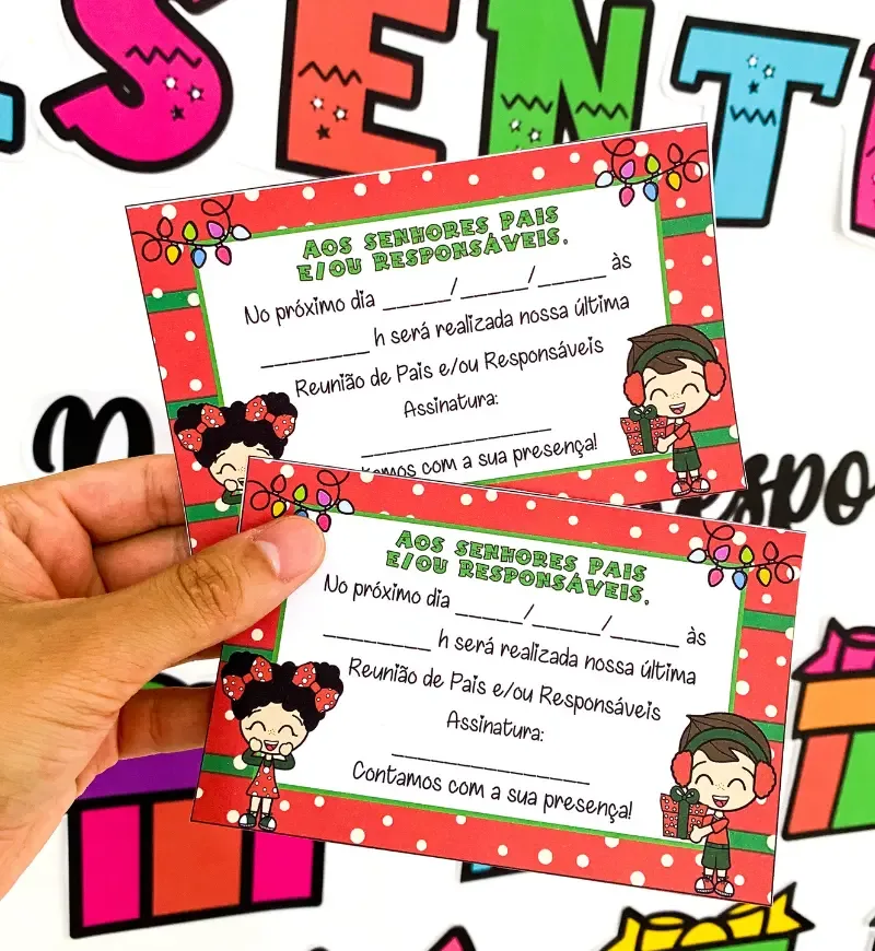 Kit Reunião de Pais - Natal — imagem 5