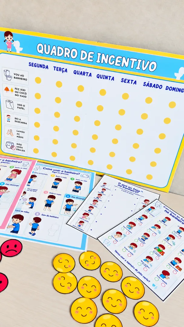 Kit Rotina do Banheiro - PDF para Educação Especial  — imagem 2