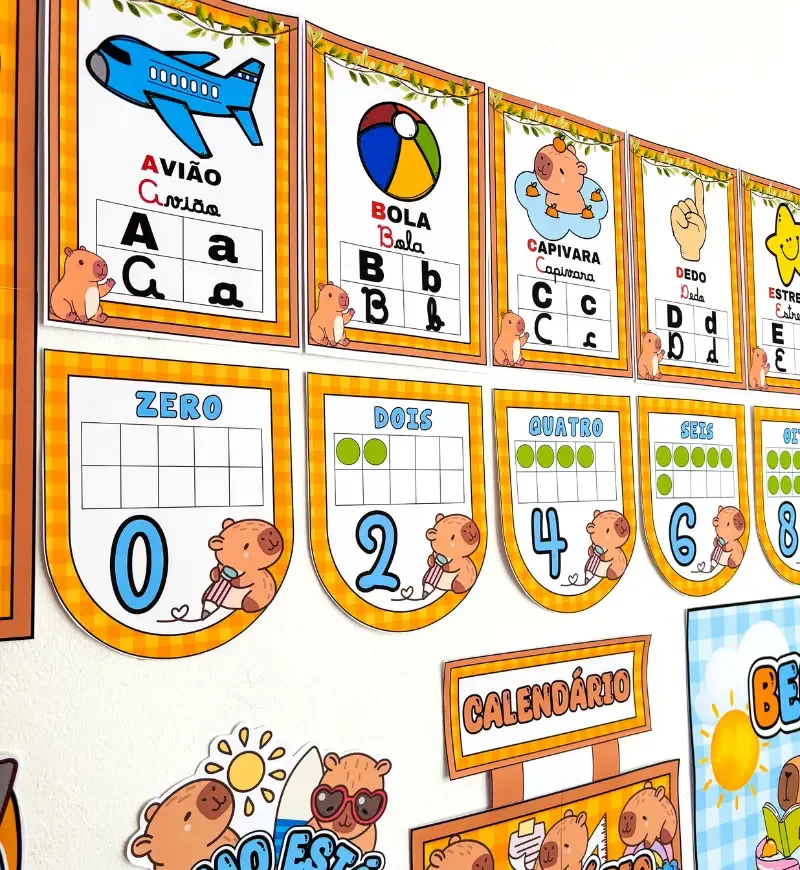 Kit Sala de Aula Capivara — imagem 2