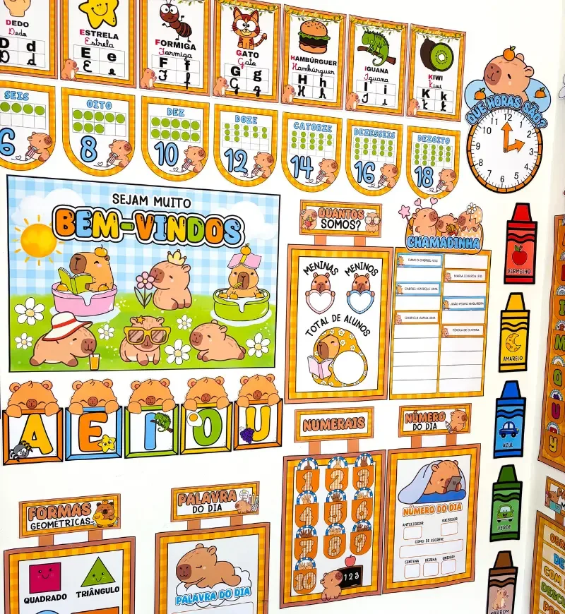Kit Sala de Aula Capivara — imagem 3