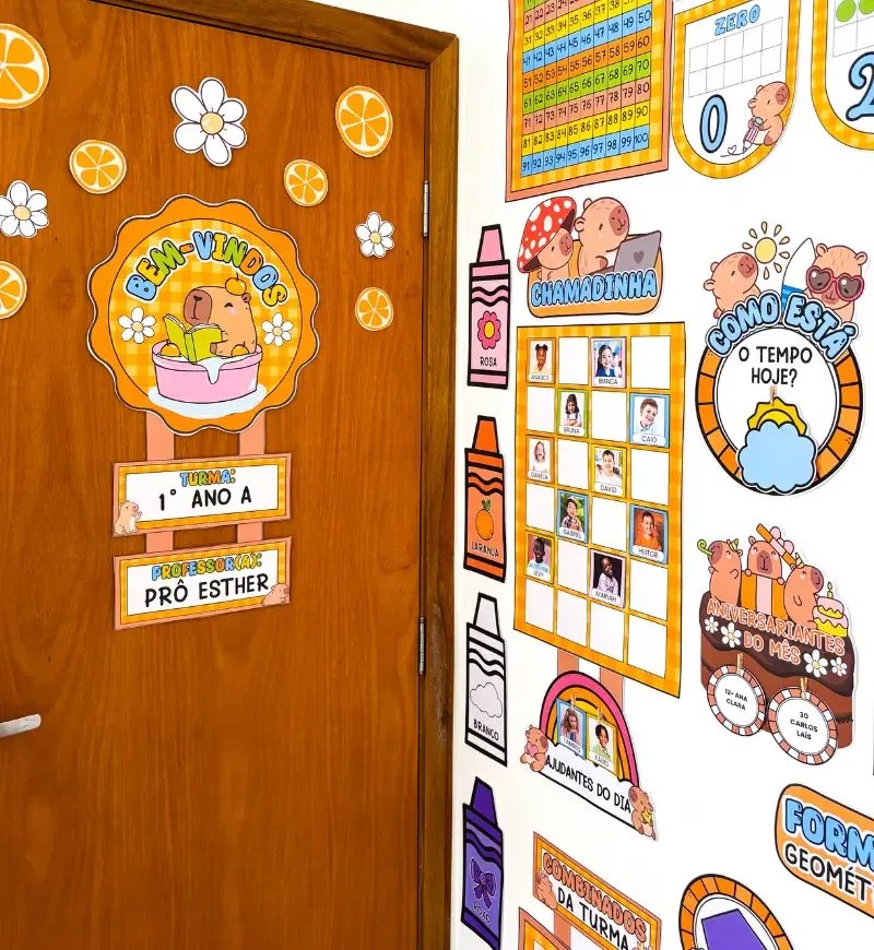 Kit Sala de Aula Capivara — imagem 4