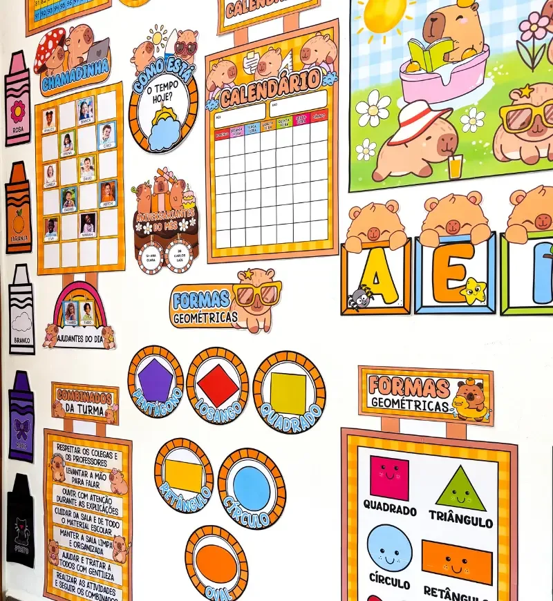 Kit Sala de Aula Capivara — imagem 6