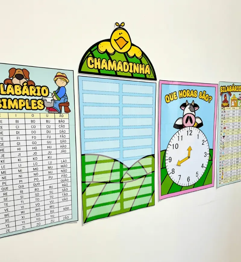 Kit Sala de Aula - Fazendinha — imagem 2