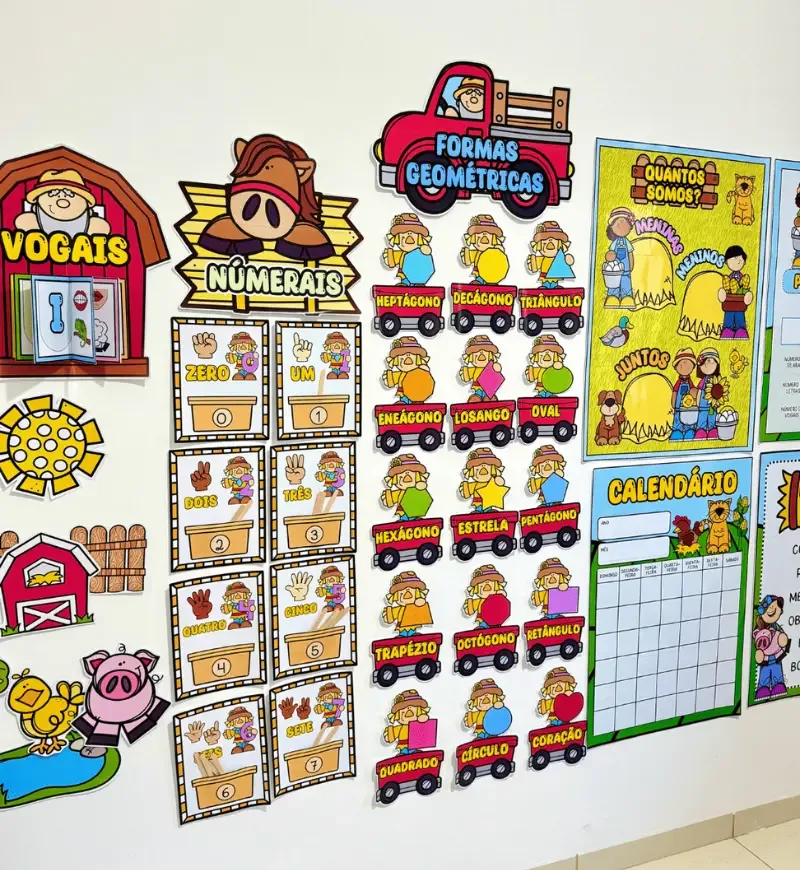 Kit Sala de Aula - Fazendinha — imagem 7