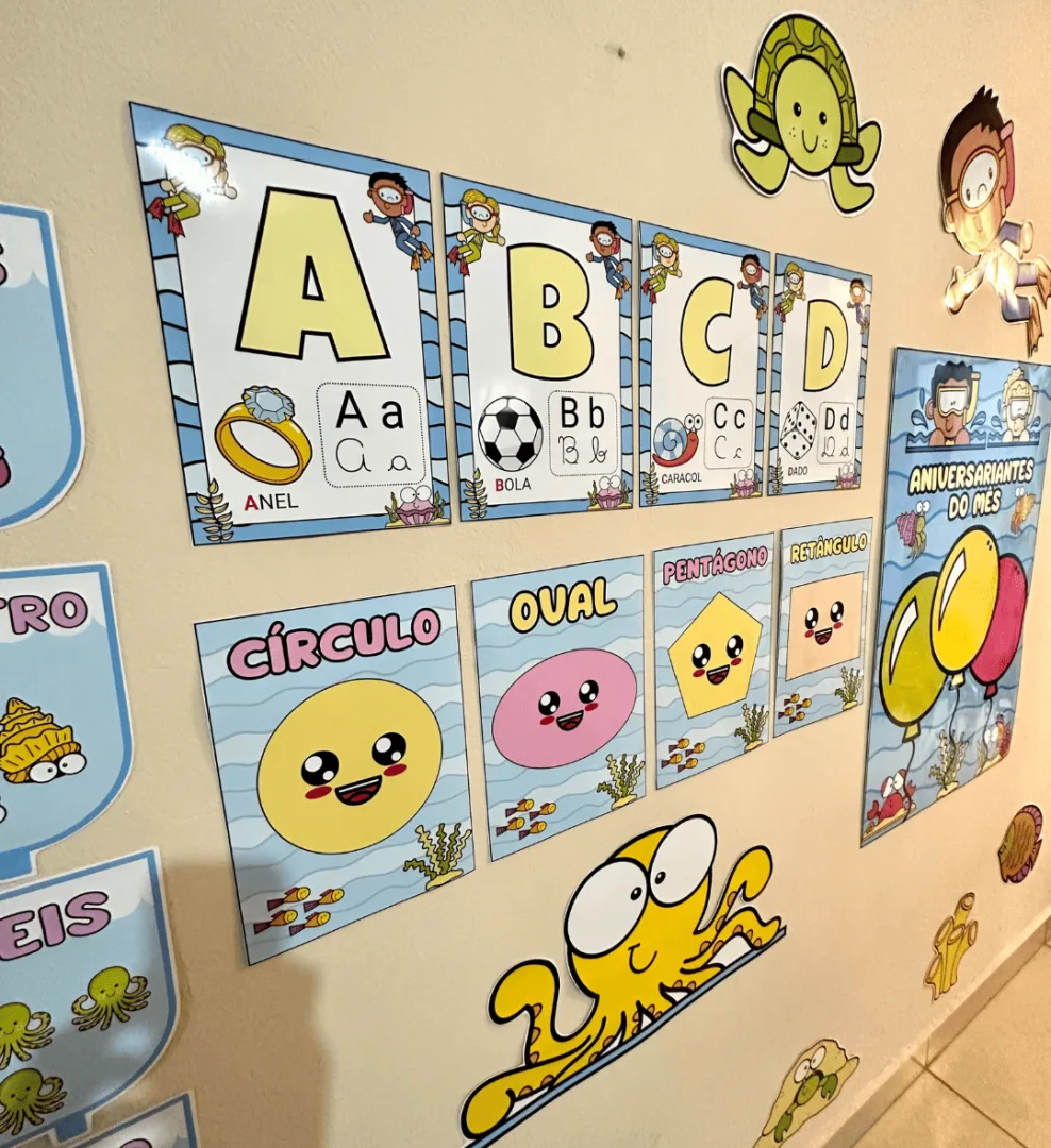 Kit Sala de Aula - Fundo do Mar — imagem 4