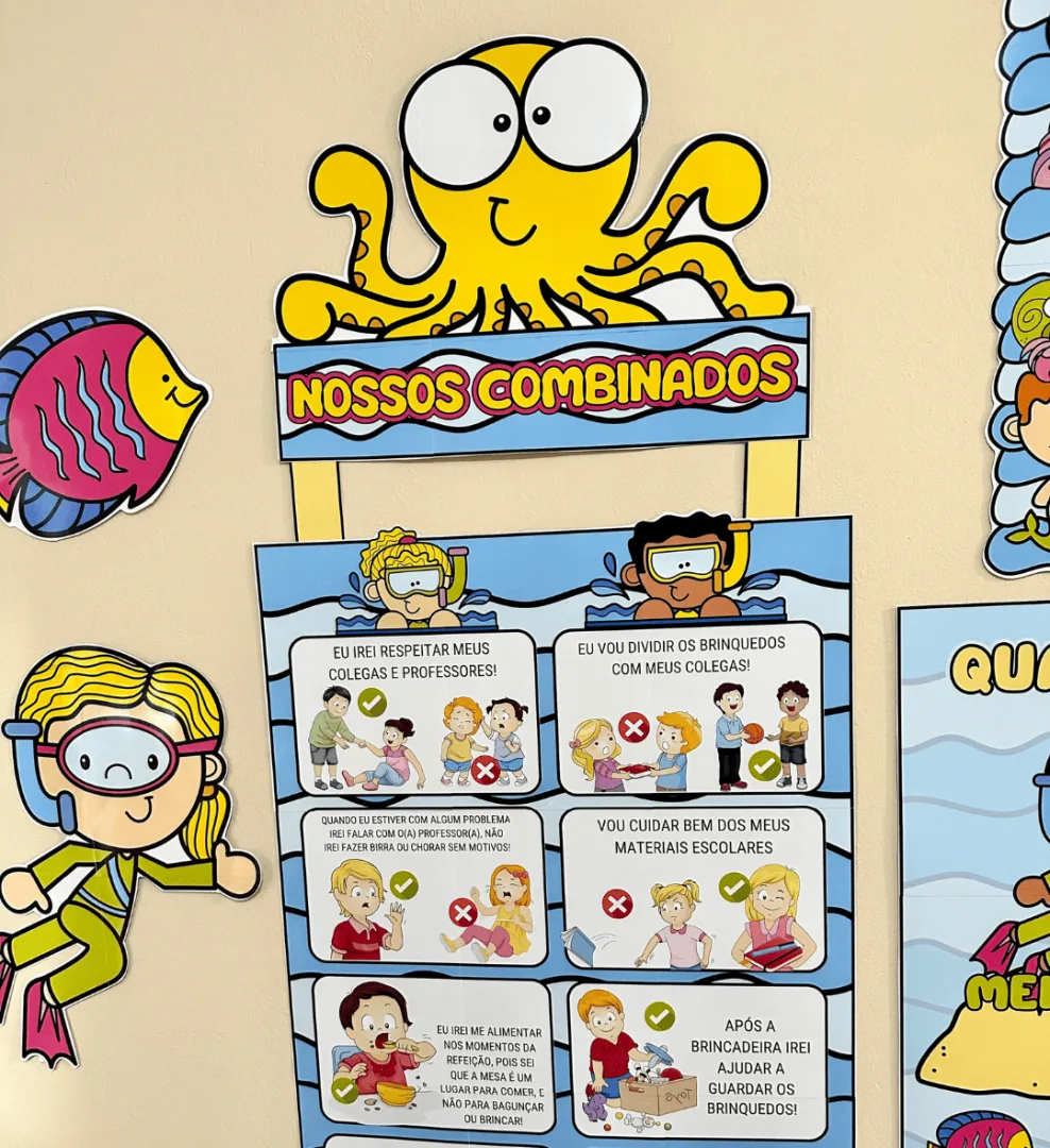 Kit Sala de Aula - Fundo do Mar — imagem 6