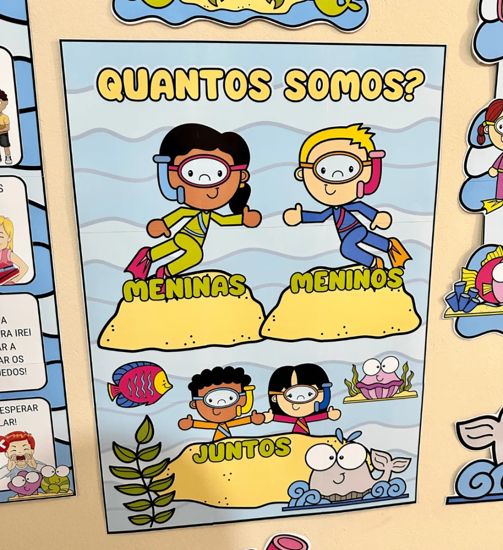 Kit Sala de Aula - Fundo do Mar — imagem 7