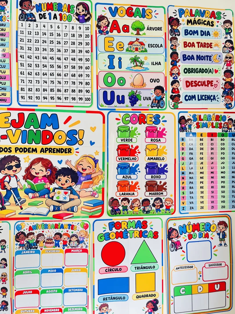 KIT SALA DE AULA INCLUSIVO - Educação Infantil - PDF — imagem 3