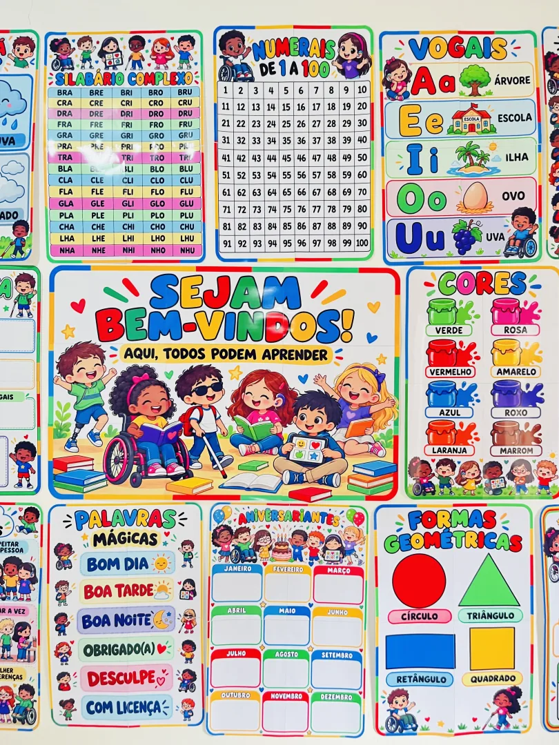 KIT SALA DE AULA INCLUSIVO - Educação Infantil - PDF — imagem 5