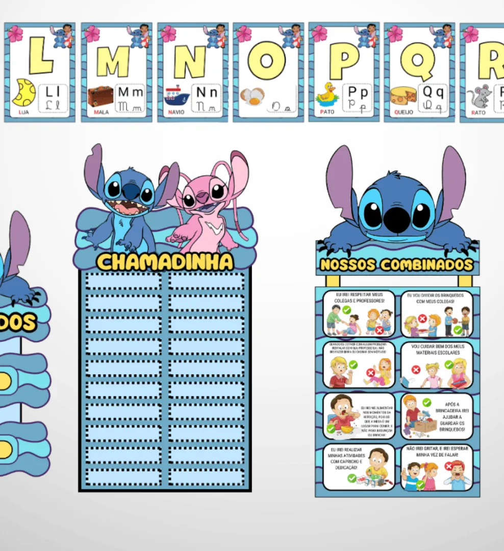 Kit Sala de Aula - Stitch — imagem 6