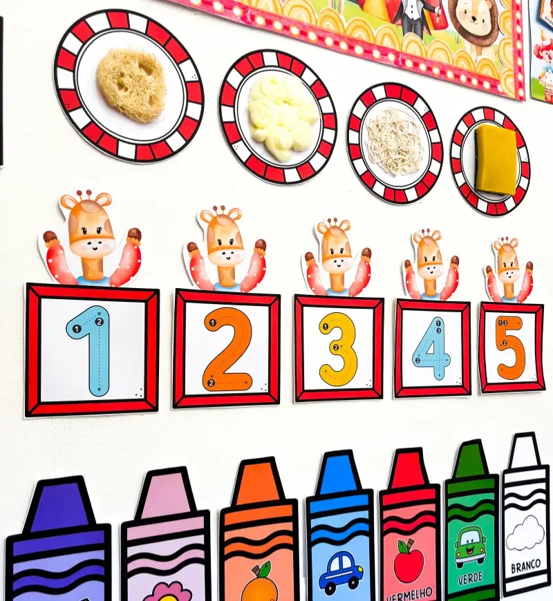 Kit Sala Educação Infantil- Circo dos Bichinhos — imagem 6