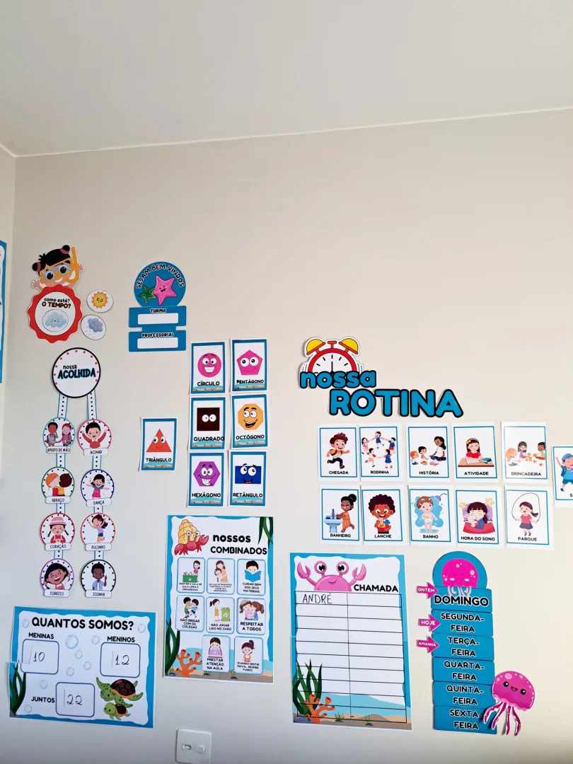 KIT SALA: FUNDO DO MAR — imagem 3