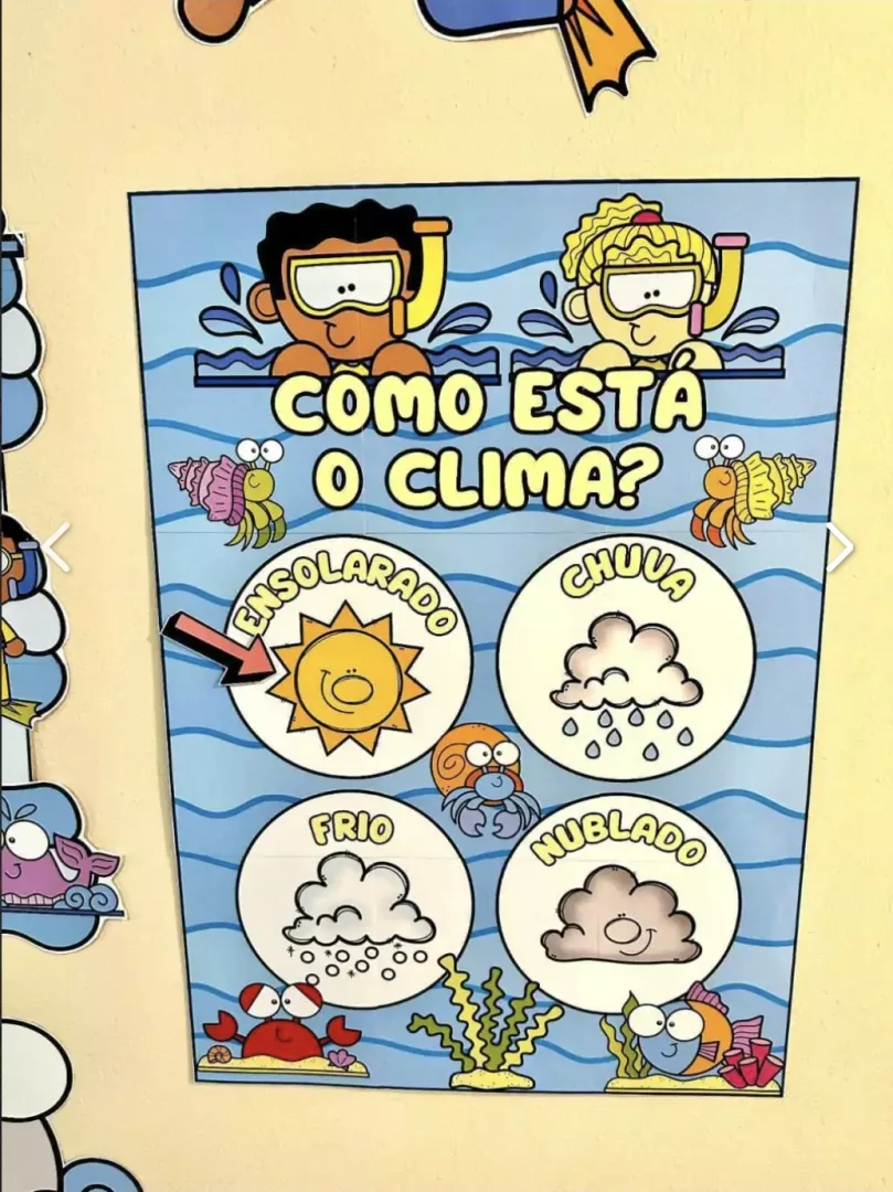 🩵KIT SALA FUNDO DO MAR🩵 — imagem 4