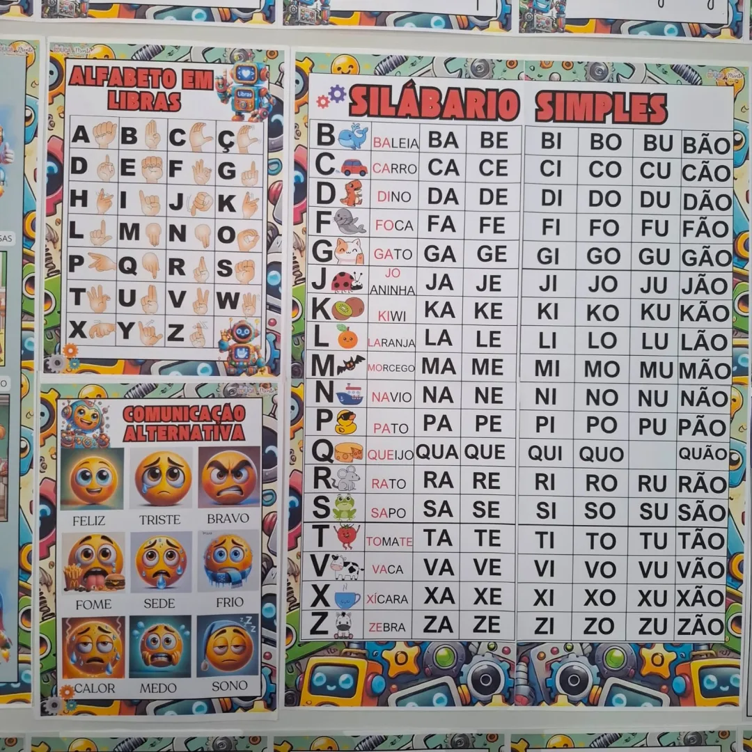 ⭐ KIT SALA INCLUSÃO EDUCAÇÃO ESPECIAL E AEE 🤖 — imagem 6
