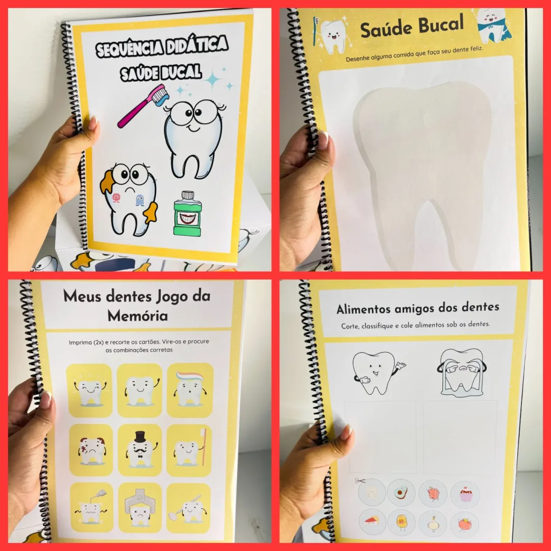 KIT SAÚDE BUCAL: ATIVIDADE + SEQUÊNCIA DIADÁTICA — imagem 2