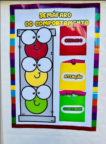 KIT SEMÁFORO  DO COMPORTAMENTO + CAIXA DOS COMBINADOS — imagem 2