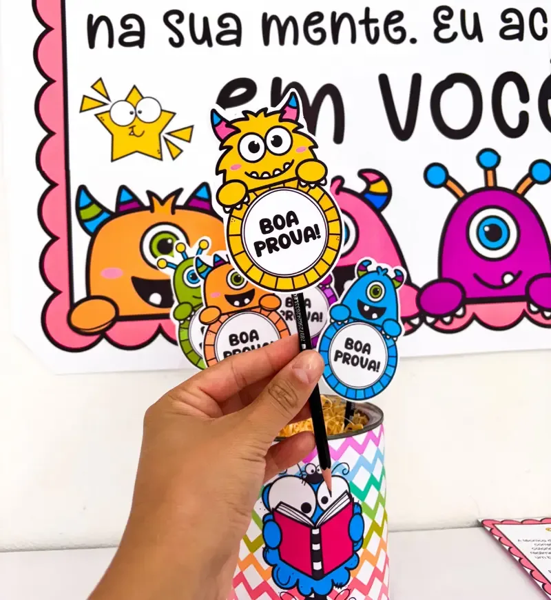 Kit Semana de Provas - Monstrinhos — imagem 2