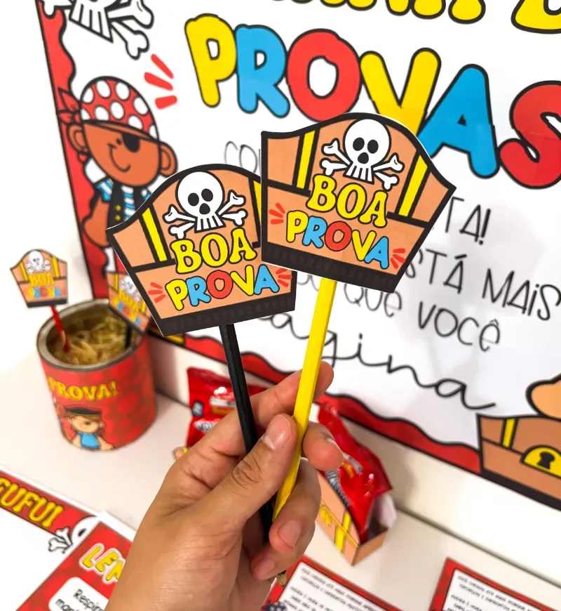 Kit Semana de Provas - Pirata — imagem 2