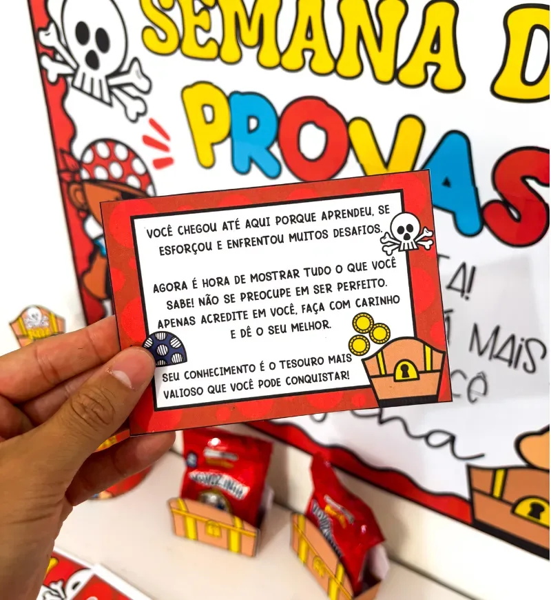 Kit Semana de Provas - Pirata — imagem 3