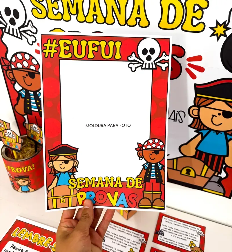 Kit Semana de Provas - Pirata — imagem 5