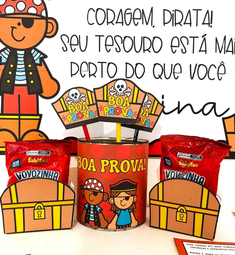 Kit Semana de Provas - Pirata — imagem 7